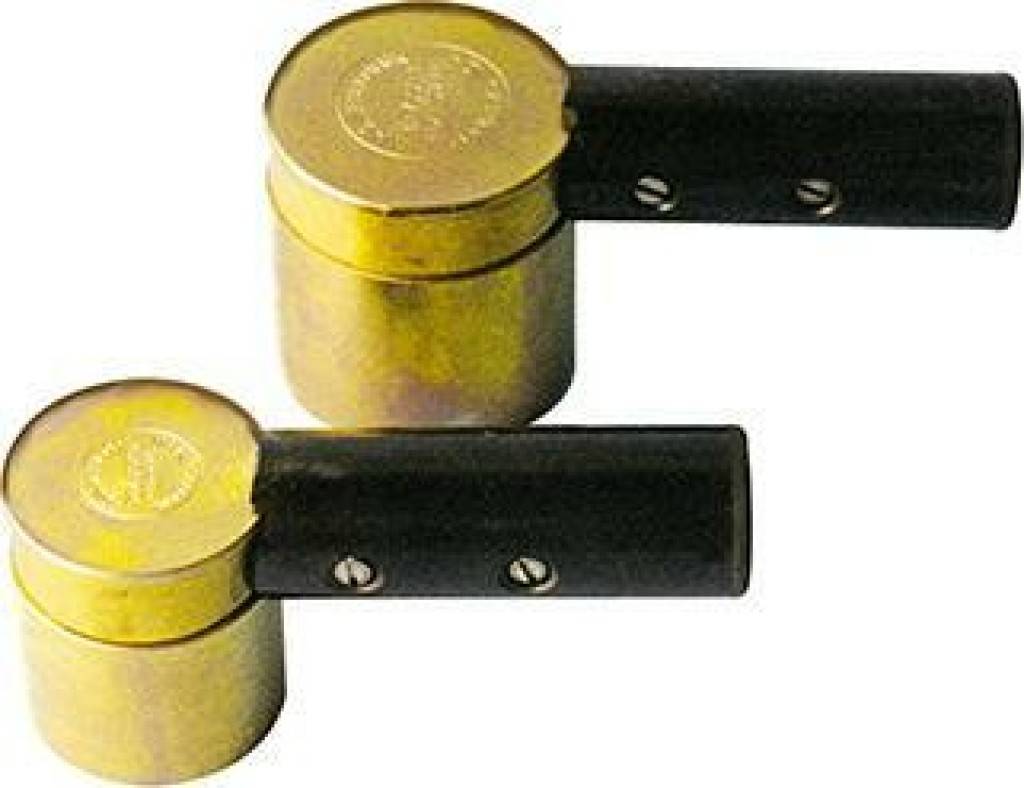 Magnetpolklemme, rund - Mit Permanent-Magneten