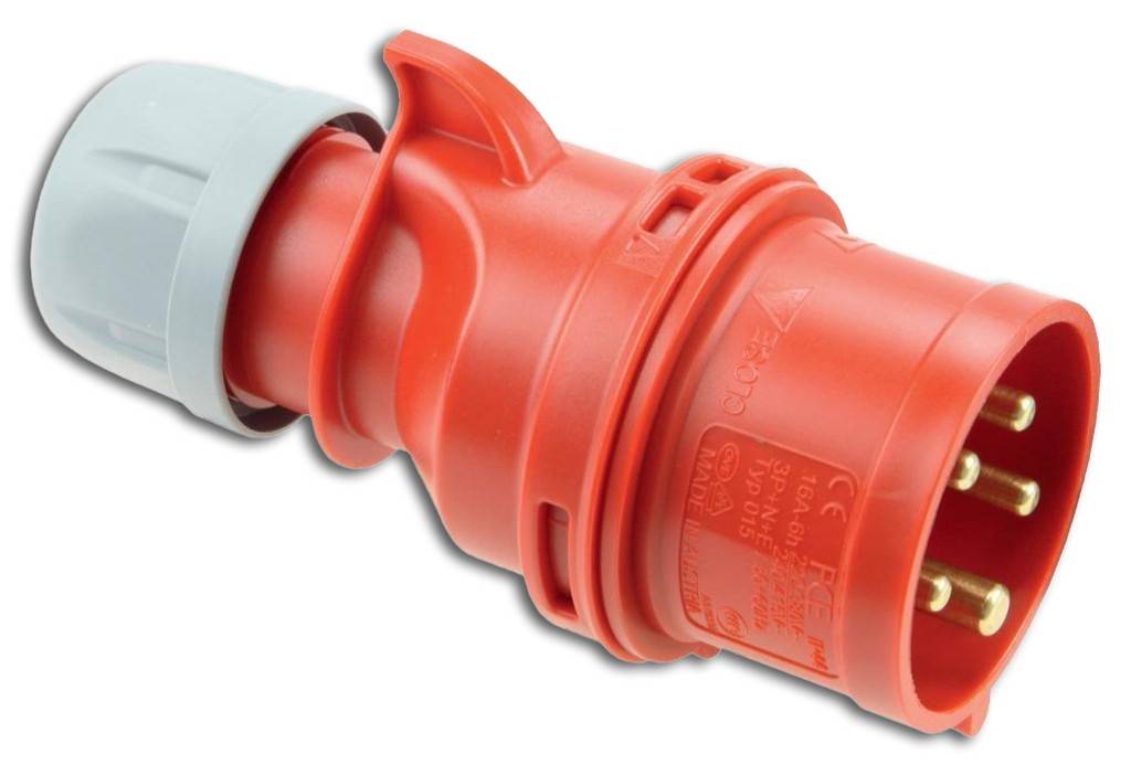 CEE-Stecker/-KupplungAusführung Aus Kunststoff, 5-polig.Anwendung Für den Einsatz im Innenbereich sowie den dauerhaften Einsatz im Außenbereich.