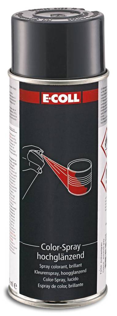 Color-Spray, hochglänzend Hochwertiges Buntlackspray auf Acrylharzbasis Aromatenfrei Witterungs- und korrosionsbeständig Normaler Sprüh