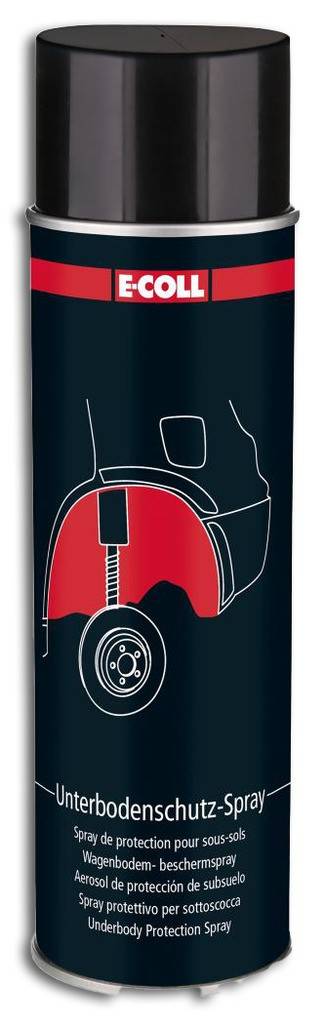 Unterbodenschutz-Spray Thixotrop eingestelltes Produkt Hoher Kautschukanteil Getrockneter Film ist leicht strukturiertbar Hoher Abriebwide