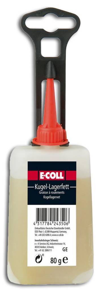 KugellagerfettLeistungsfähiges MehrzweckfettSäurefrei und wasserbeständigSilikonfreiFür alle Wälz- und GleitlagerNLGI-Klasse 1Temperaturbeständi