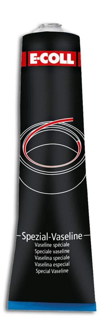 Spezial-VaselineSäure-, gift-, alkali- und silikonfreiEnthält Mineralöl, lang ziehende VaselineAls Trennmittel und RostschutzZum Schmieren, Konserv