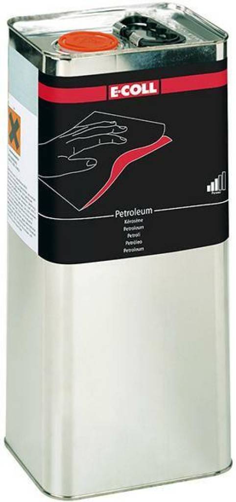 Petroleum/Reinigungsmittel Sehr langsam verdunstendes Reinigungsmittel Dient auch als Korrosionsschutz von Metallteilen Kann aufgetragen oder