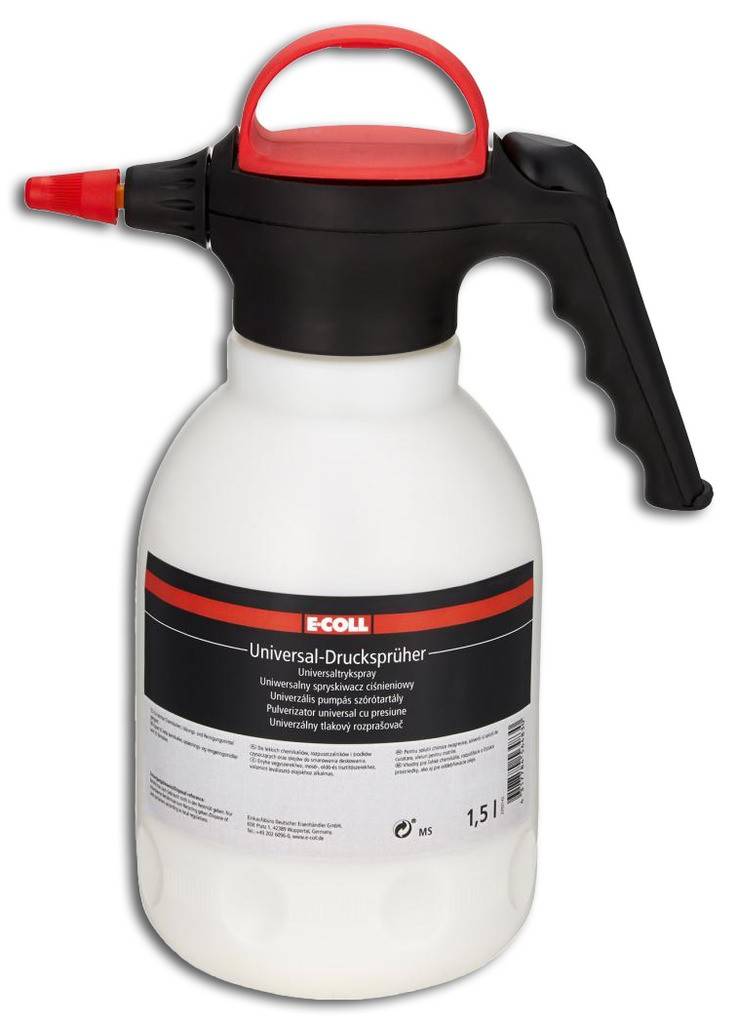 Drucksprüher Drucksprüher mit Spezial-Dichtung und säurebeständiger Kunststoffdüse Für leichte Chemikalien, Lösungs- und Reinigungsmittel