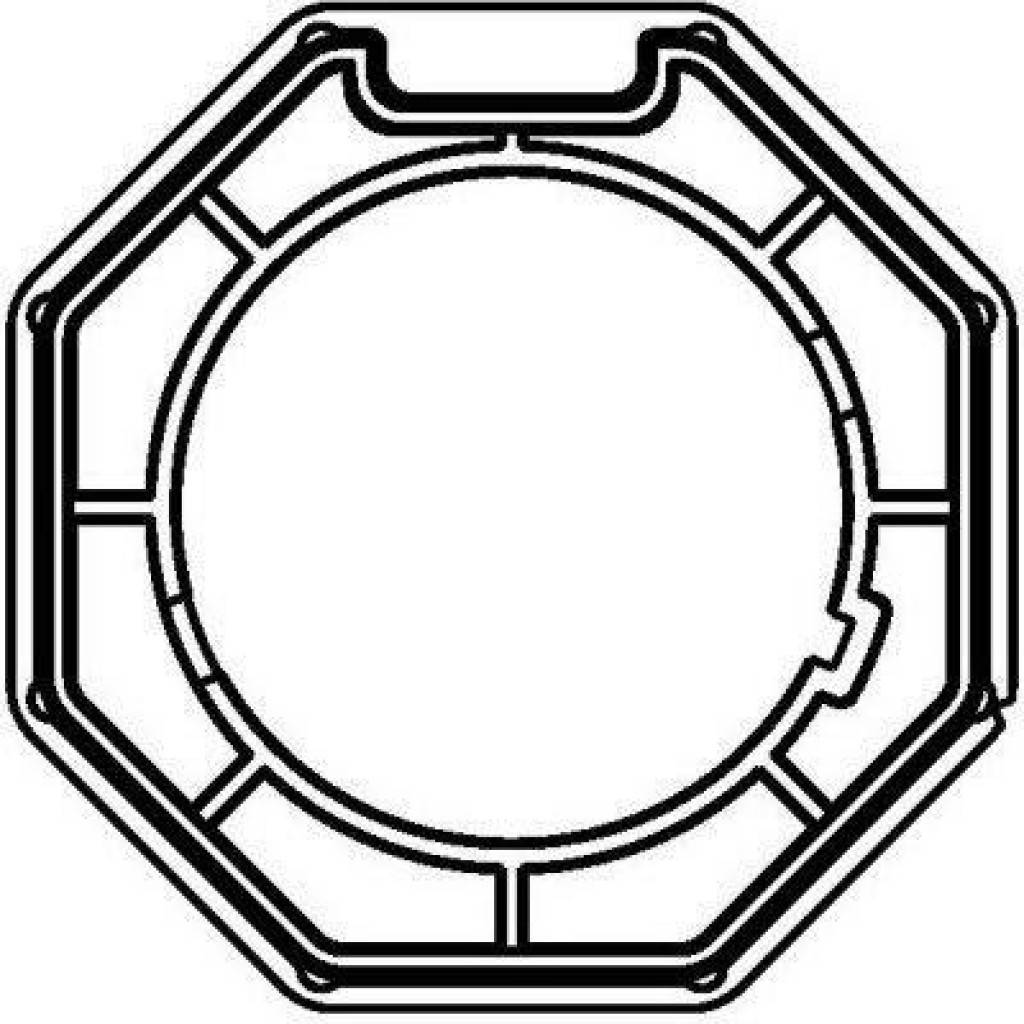 Adapter/Mitnehmer für Superrollo Rollladenmotore Adapterset im Polybeutel