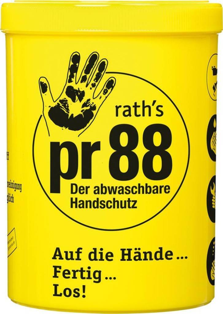 Hautschutzcreme pr 88Produktbeschreibung Der Hautschutzklassiker für den öligen, fettigen Schmutzbereich und stark haftende Verschmutzungen Sc