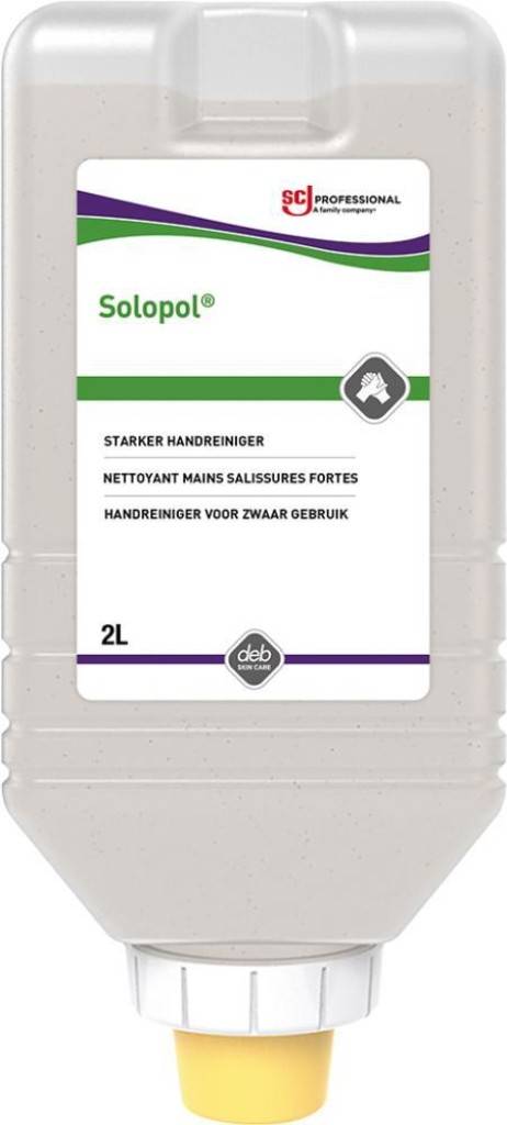 Handreiniger SolopolEigenschaften Traditioneller ph-hautneutraler Handreiniger mit starker Waschkraft und sehr guter Hautverträglichkeit Mit Pf