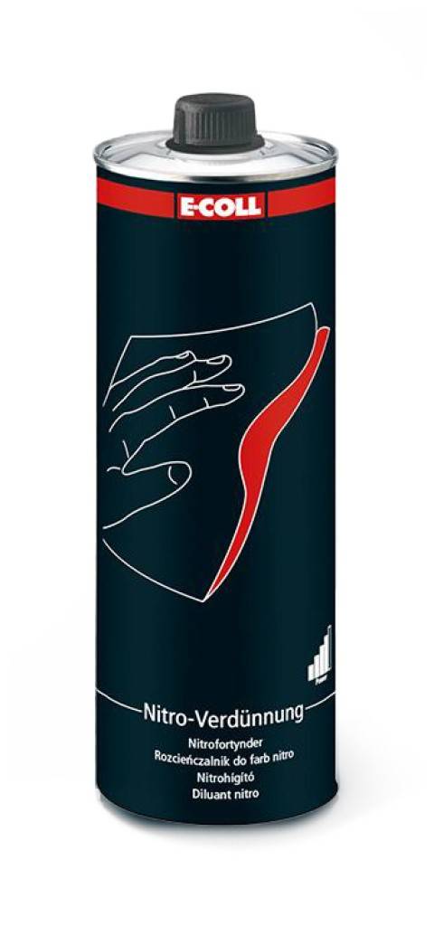 Nitro-VerdünnungProduktbeschreibung Verdünnungs- und Reinigungsmittel Zur Reinigung von Lackiergeräten und Spritzpistolen Hohe Lösekraft