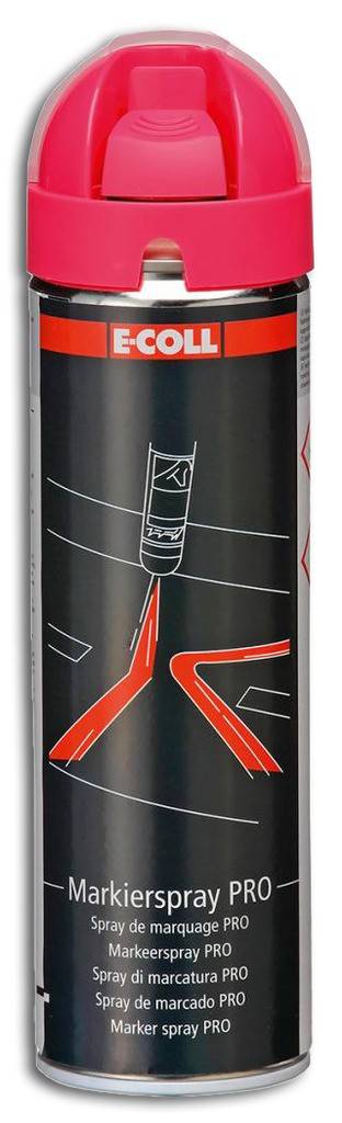 Markierspray PRO Vielseitig einsetzbares Markierspray 360 Ventil Haltbarkeit der Markierung mehr als 6 Monate je nach Witterung Sehr gute Si