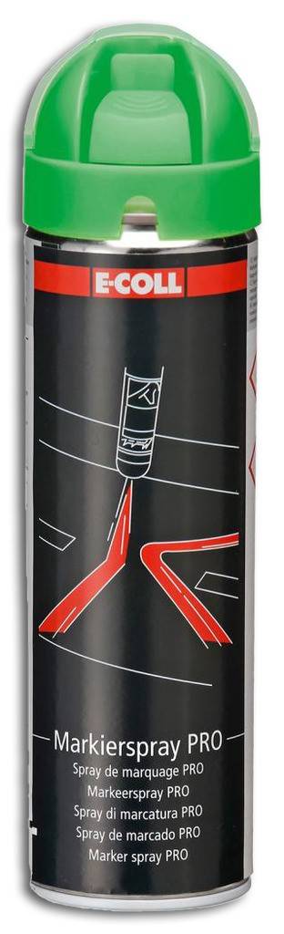 Markierspray PRO Vielseitig einsetzbares Markierspray 360 Ventil Haltbarkeit der Markierung mehr als 6 Monate je nach Witterung Sehr gute Si