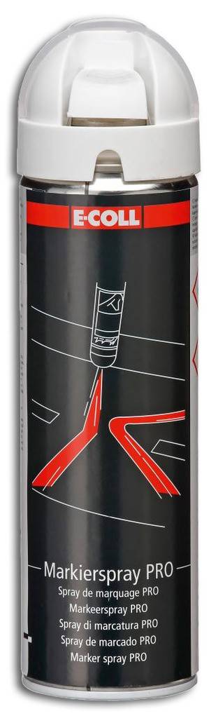 Markierspray PRO Vielseitig einsetzbares Markierspray 360 Ventil Haltbarkeit der Markierung mehr als 6 Monate je nach Witterung Sehr gute Si