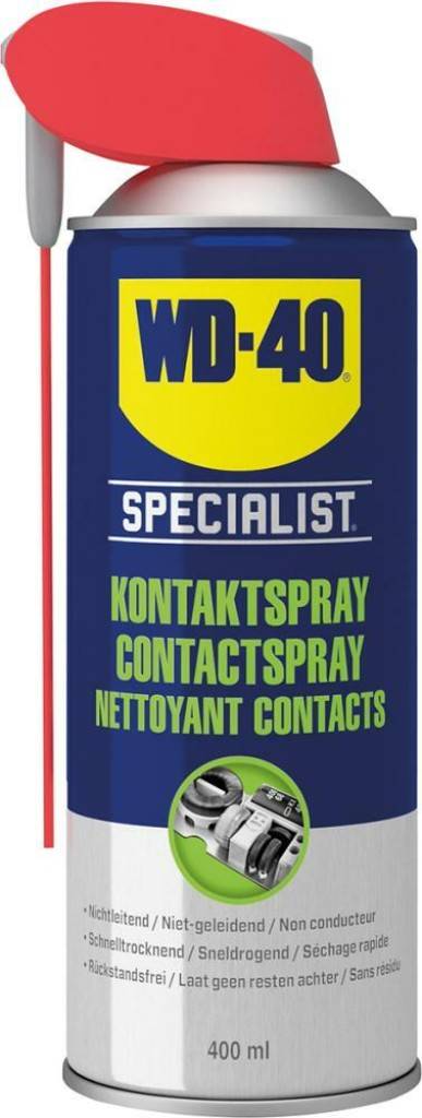 WD-40 Specialist Kontaktspray Entfernt Öl, Schmutz, Flussmittel- und Oxidationsrückstände von empfindlichen elektrischen oder elektronischen Ger