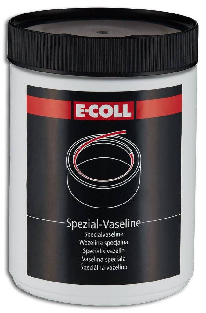 Spezial-VaselineSäure-, gift-, alkali- und silikonfreiEnthält Mineralöl, lang ziehende VaselineAls Trennmittel und RostschutzZum Schmieren, Konserv