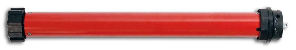 Rollladenmotor Superrollo Standard Adaptiert für Achtkantstahlwelle SW 60 Inklusive Adapter, Mitnehmer, Antriebslager, Sicherungsclip, Einstell