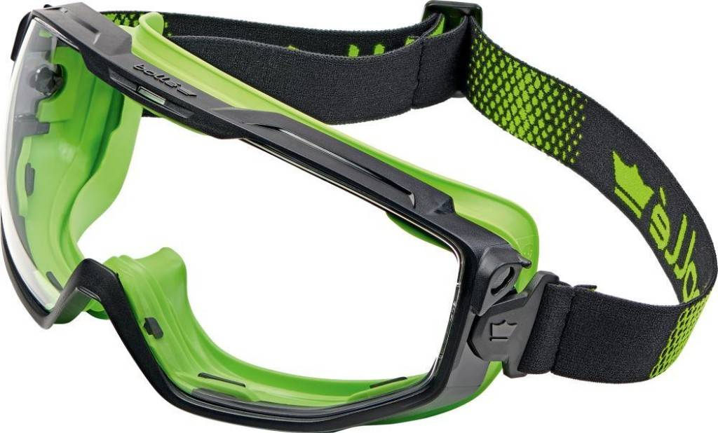 Vollsichtbrille UniversalEigenschaften Regulierbares Kopfband Über Korrekturbrillen tragbar PLATINUM-Beschichtung Passform mit Wave-Techn