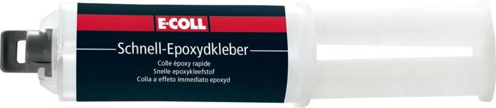 2K-Schnell-Epoxyd-Kleber Für Verklebungen mit unterschiedlichen Werkstoffpaarungen Fließfähiges Produkt Beständig gegen die meisten Chemi