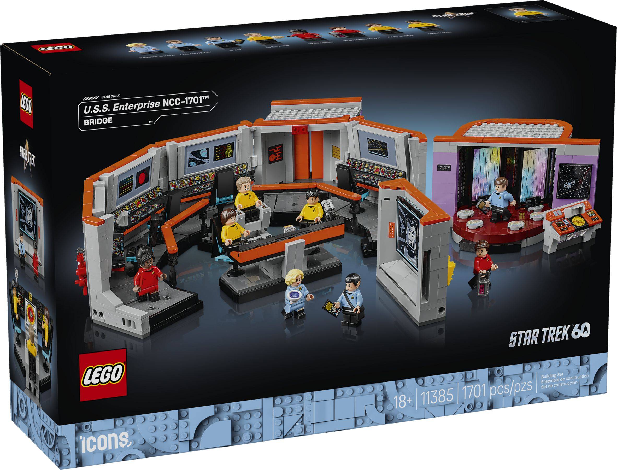LEGO Icons 11385 Star Trek: U.S.S. Enterprise NCC-1701™ Brücke