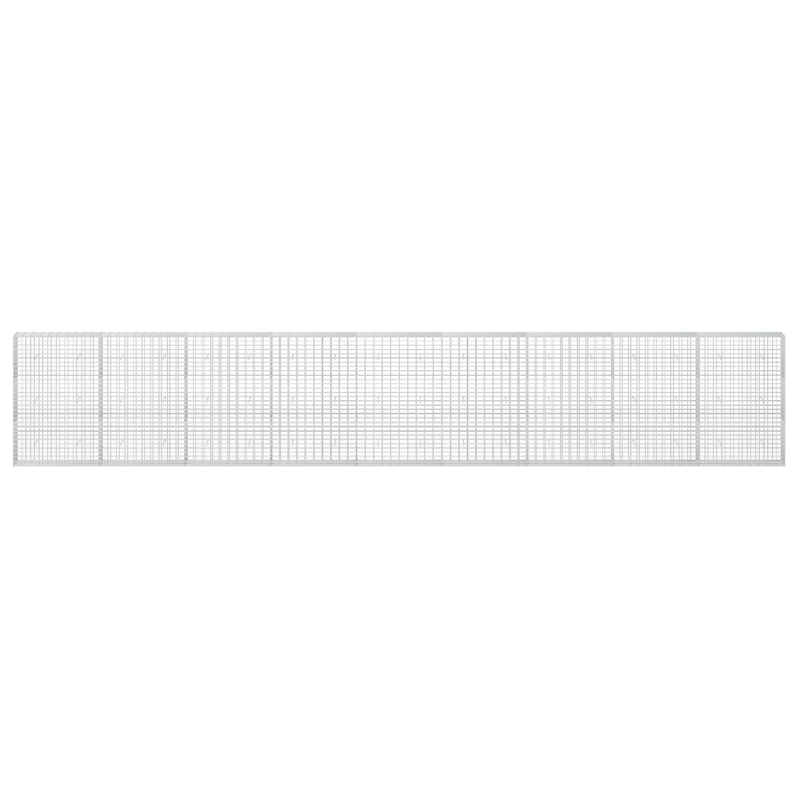 Ein horizontales rechteckiges Gitter mit vielen winzigen quadratischen Zellen, die in Abschnitte unterteilt sind und einem leeren Tabellenblatt oder einer Tabelle ähneln.