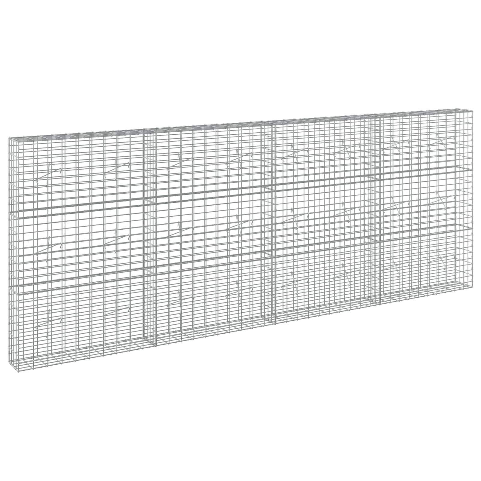 Drahtgitter-Rechteckpanel in perspektivischer Ansicht auf weißem Hintergrund.