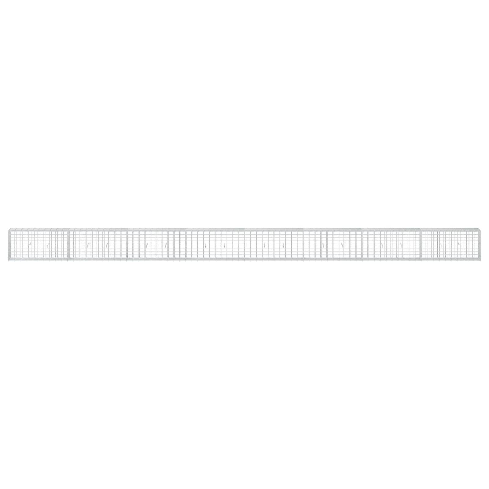 Ein langes, schmales transparentes Lineal oder Gitterstreifen mit gleichmäßig verteilten quadratischen Zellen in der Mitte eines weißen Hintergrunds.