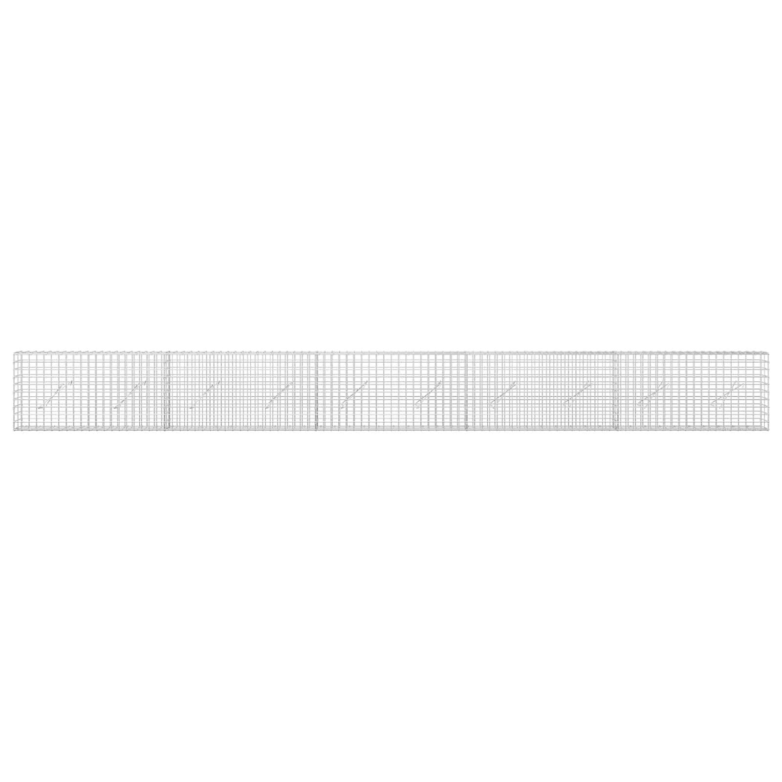 Ein langes, schmales Stück Millimeterpapier mit schwachen Gitterlinien und ohne sichtbare Texte oder Markierungen.