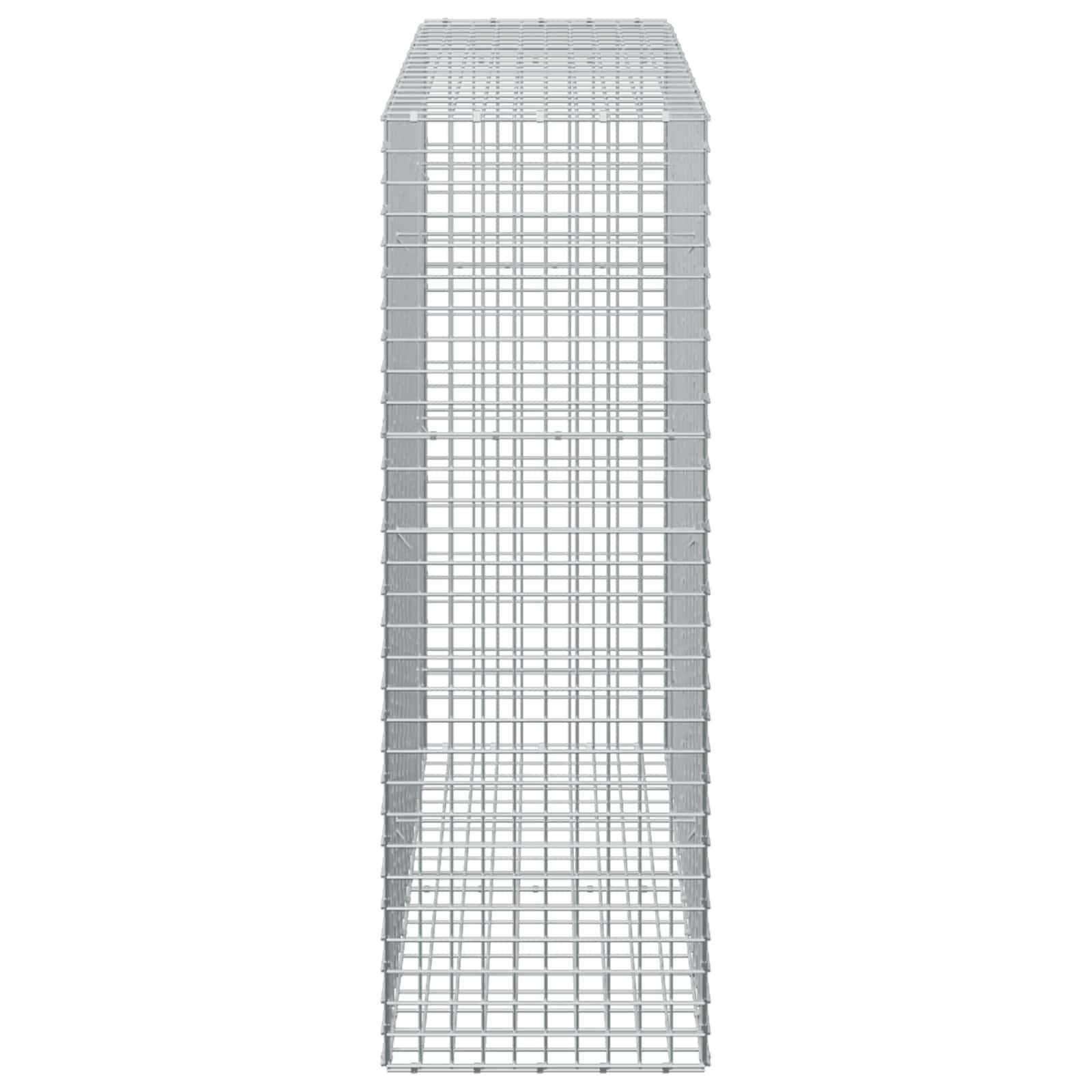 3D-Drahtgittermodell eines hohen rechteckigen Turms oder Gebäudes, dargestellt in hellem Grau vor weißem Hintergrund.