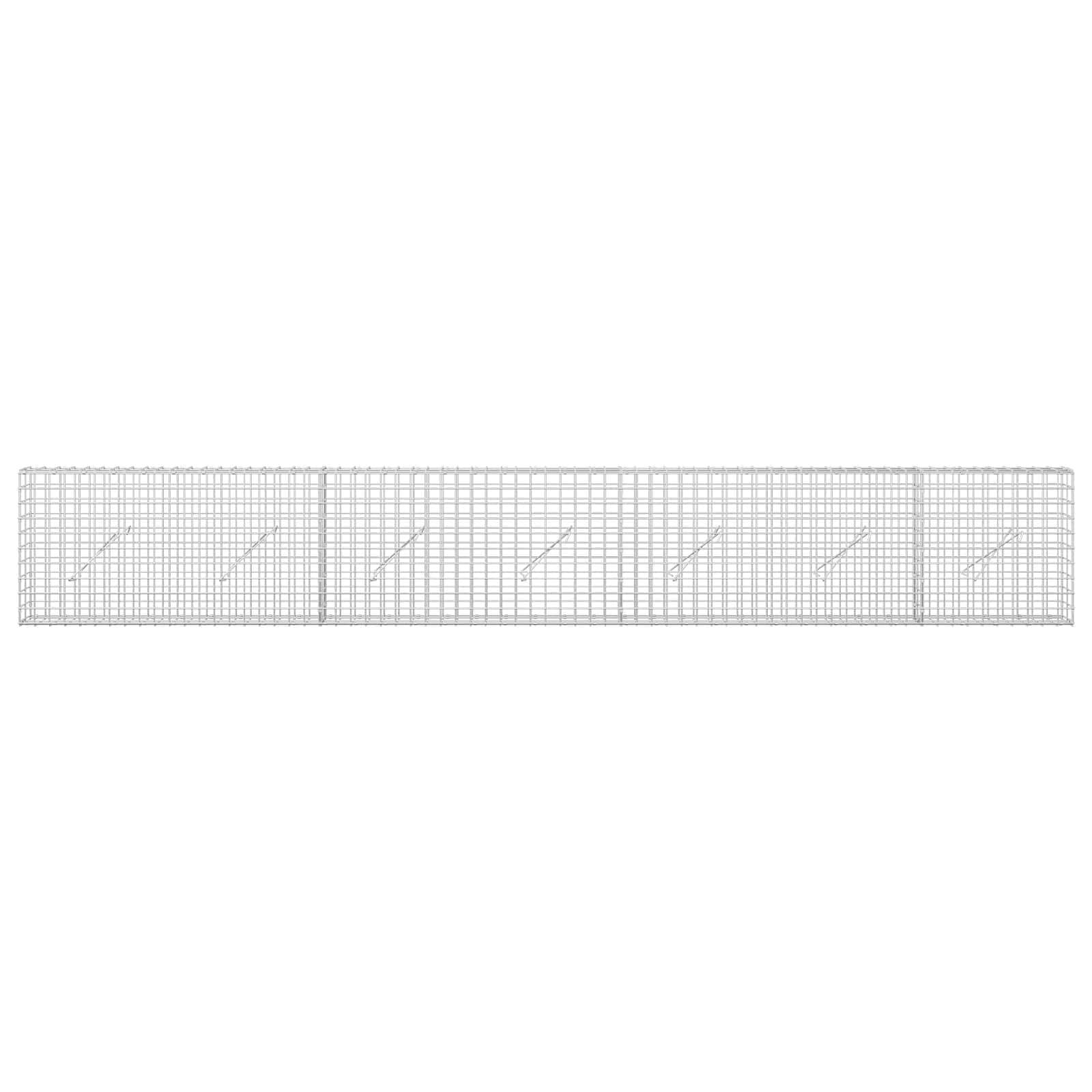 Ein langer, schmaler Streifen Millimeterpapier mit wiederholten gebogenen pfeilartigen Bleistiftstrichen, die über die Mitte verteilt sind.