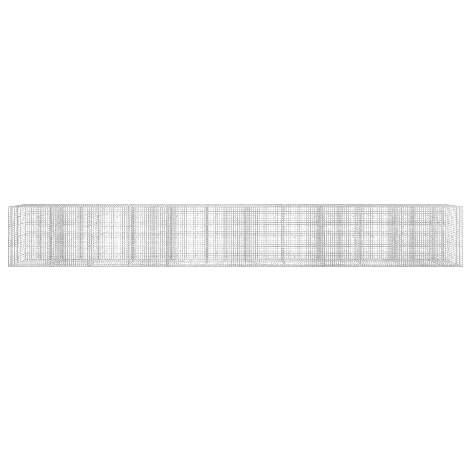 Ein langer, weißer, zylindrischer Maschenfilter oder Sieb, horizontal auf einem schlichten weißen Hintergrund angeordnet.
