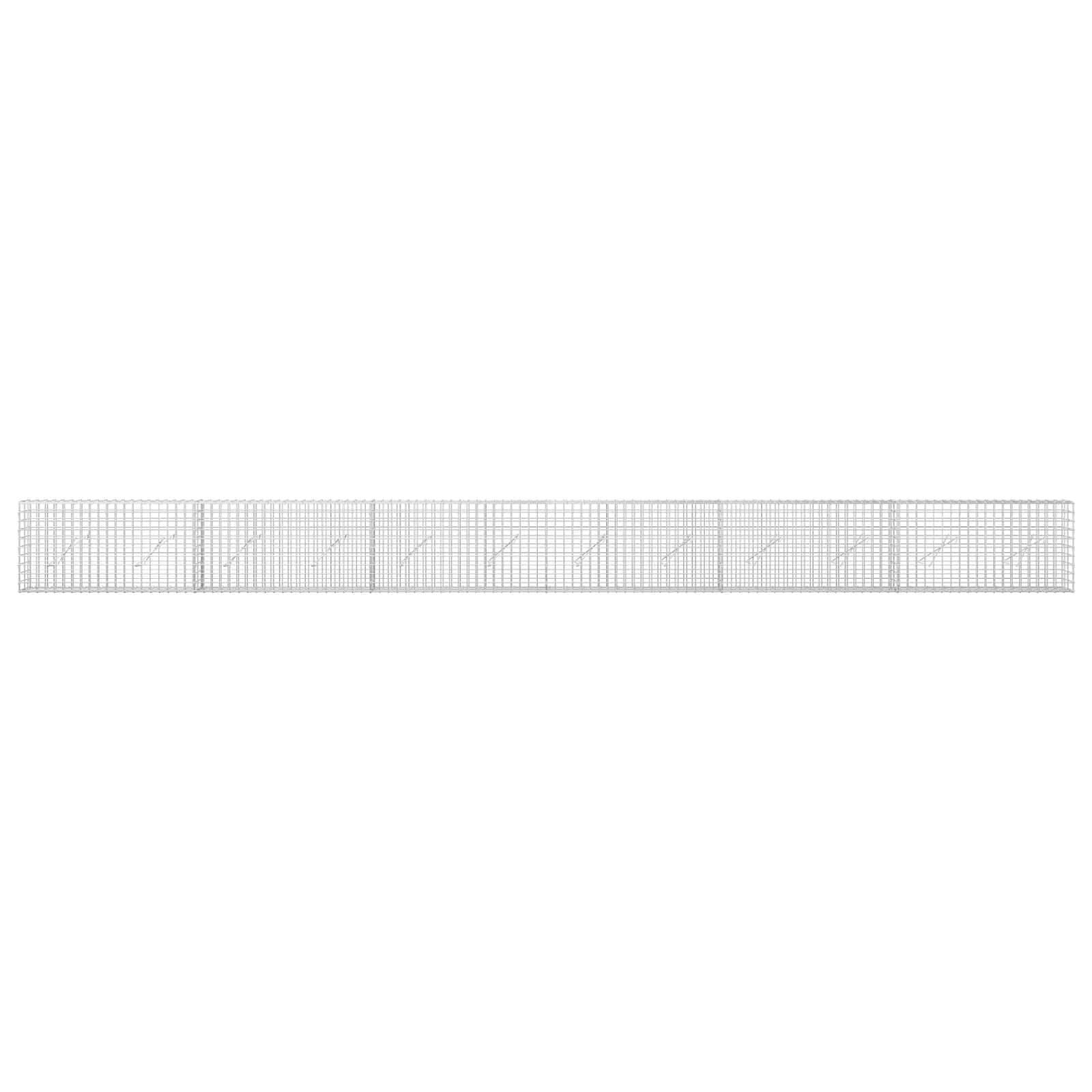 Ein langes Stück Millimeterpapier mit wiederholten vertikalen Abschnitten und schwachen Diagonallinien, das einem Diagramm oder Zeitgitter ähnelt.
