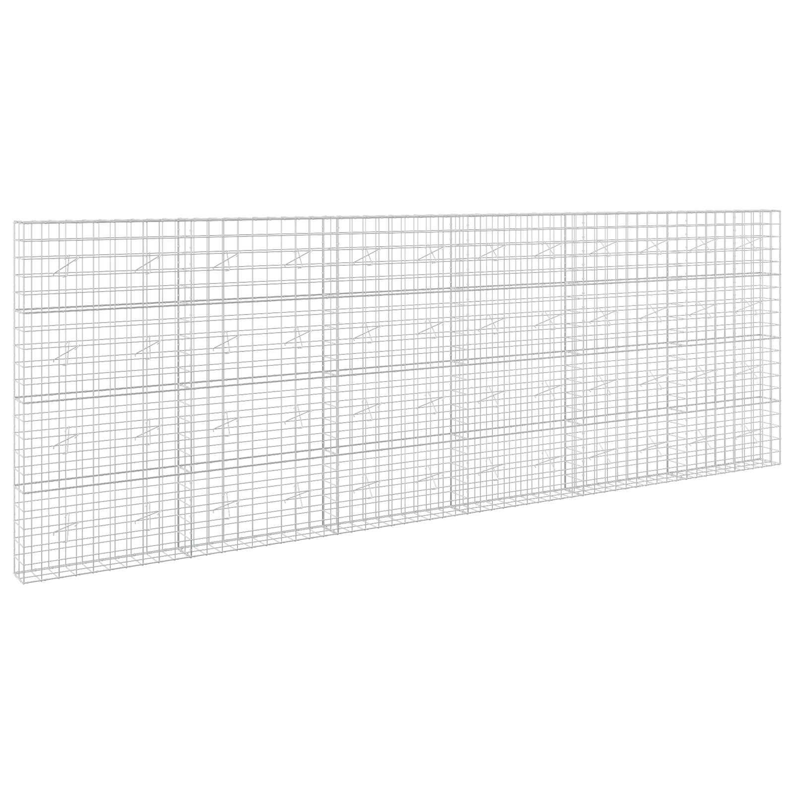 Drahtgitter-Stil 3D rechteckige Wand oder Panel in Perspektive auf weißem Hintergrund gezeichnet.