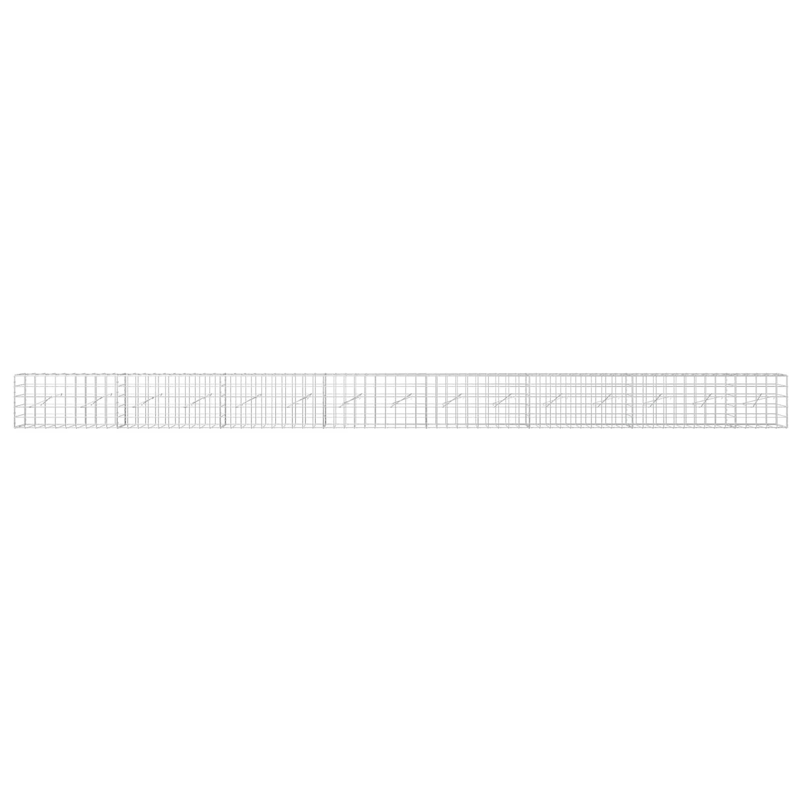 Ein langer, dünner Streifen Millimeterpapier mit einer schwachen horizontalen Linie, die hindurchläuft.