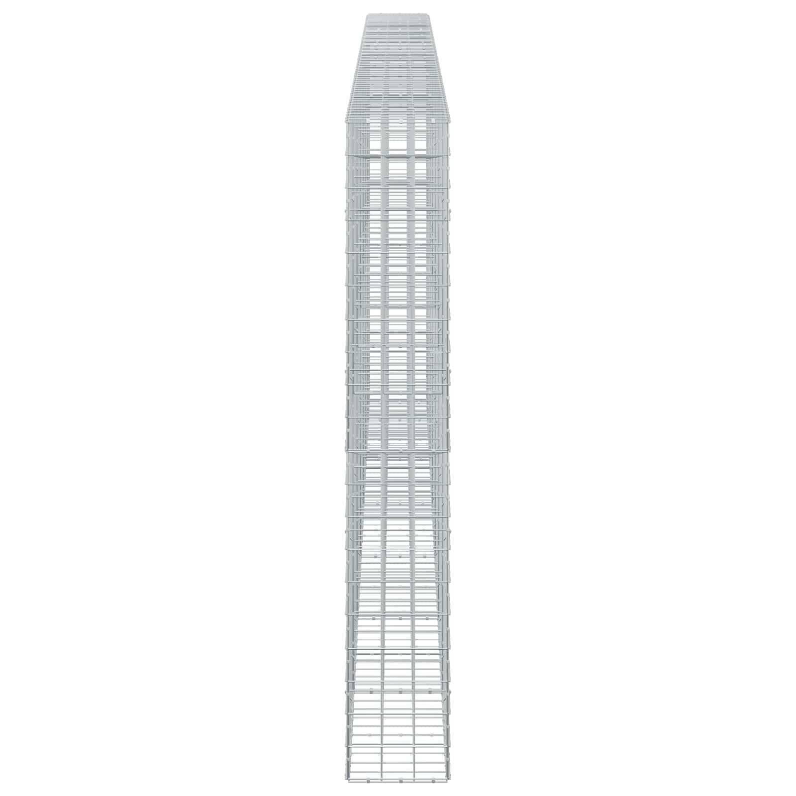 Hoher, schmaler grauer gitterartiger Turm oder Wolkenkratzer in der Mitte auf weißem Hintergrund, dargestellt als einfache architektonische Darstellung.