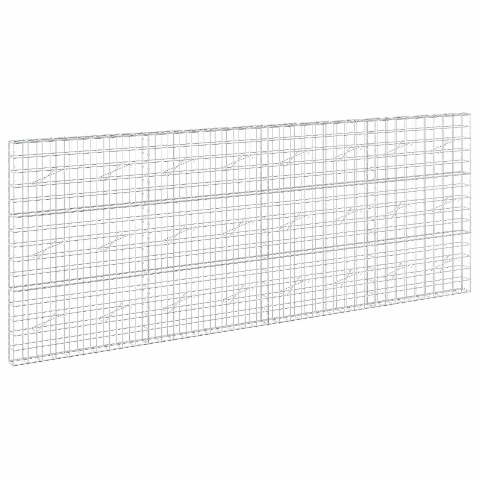 Wireframe-Stil rechteckiger Panel oder Wandgitter, in Perspektive auf weißem Hintergrund gezeigt, ohne Text oder Personen.