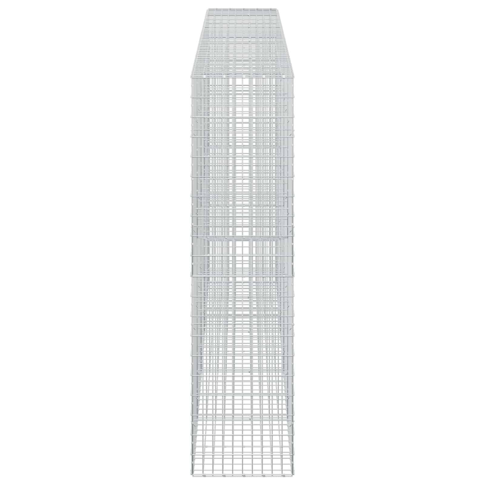 Hoher weißer Drahtrahmen-Rechteckturm oder -käfig auf einfachem Hintergrund dargestellt.