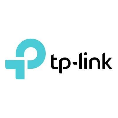 TP-Link-Logo mit tealfarbenem „tp