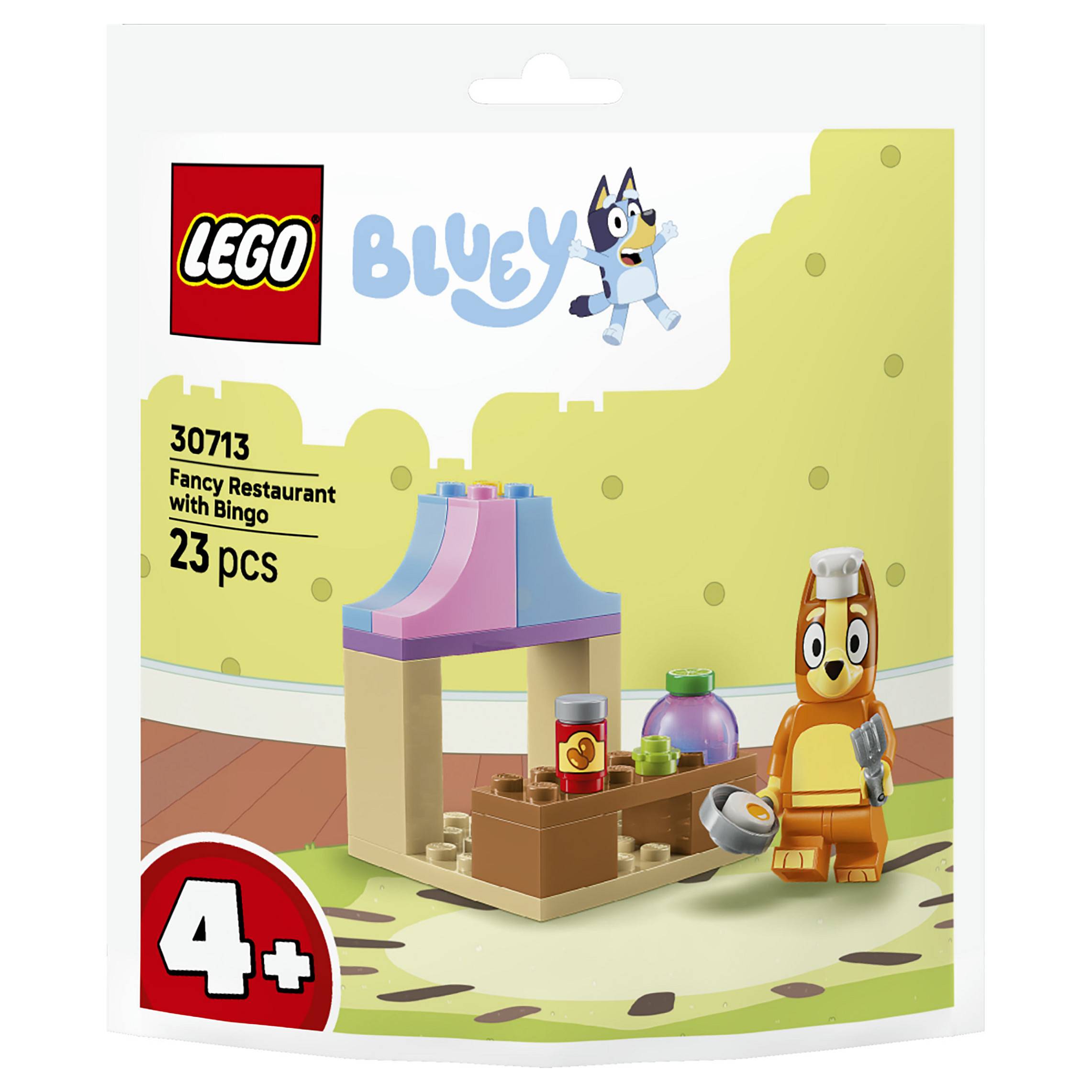 LEGO Bluey Set-Verpackung für 30713 „Fancy Restaurant mit Bingo