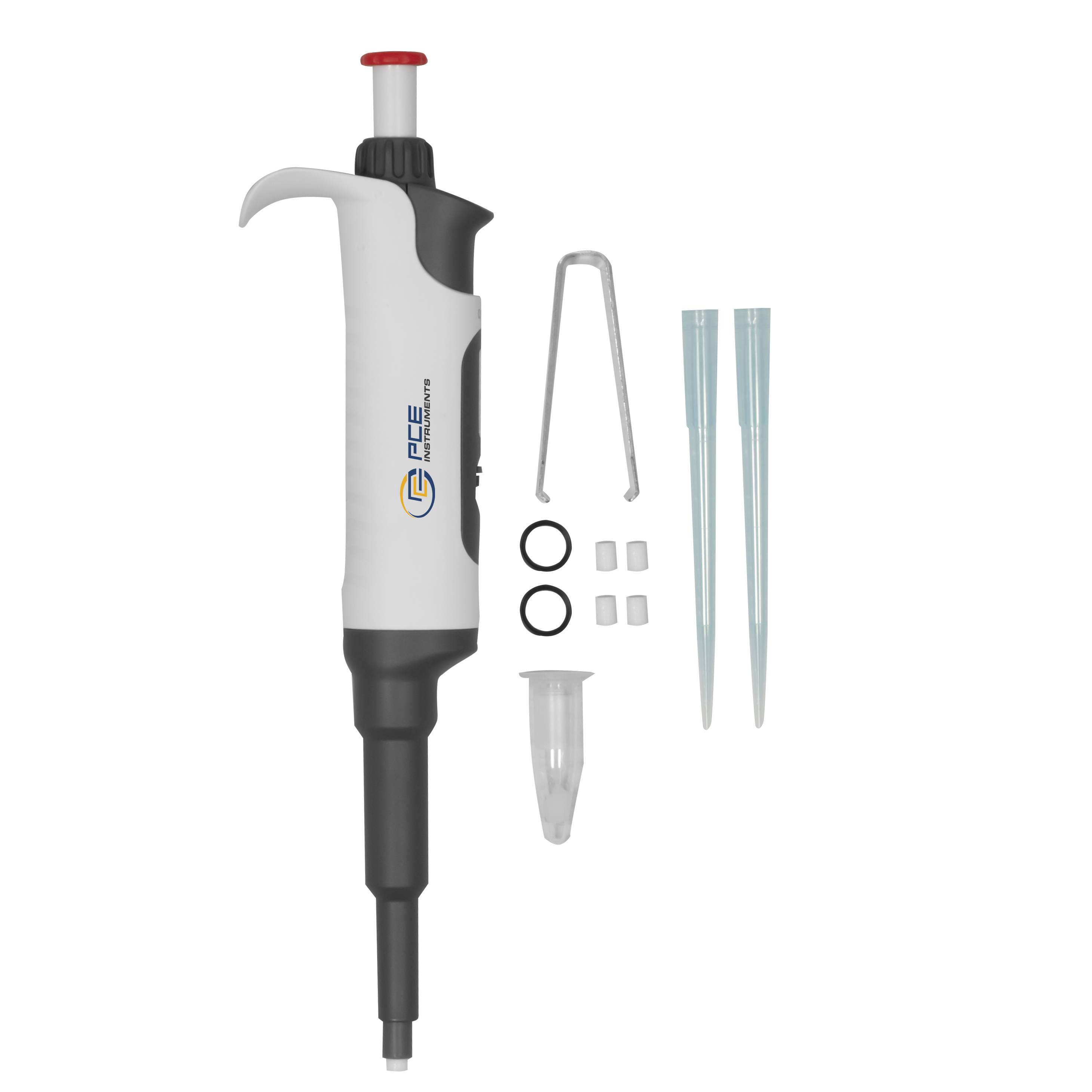 PCE Instruments autoklavierbare Pipette PCE-FAP 1000 |Prüfvolumen 100 µL 500 µL 1000 µL |Vollständig autoklavierbar