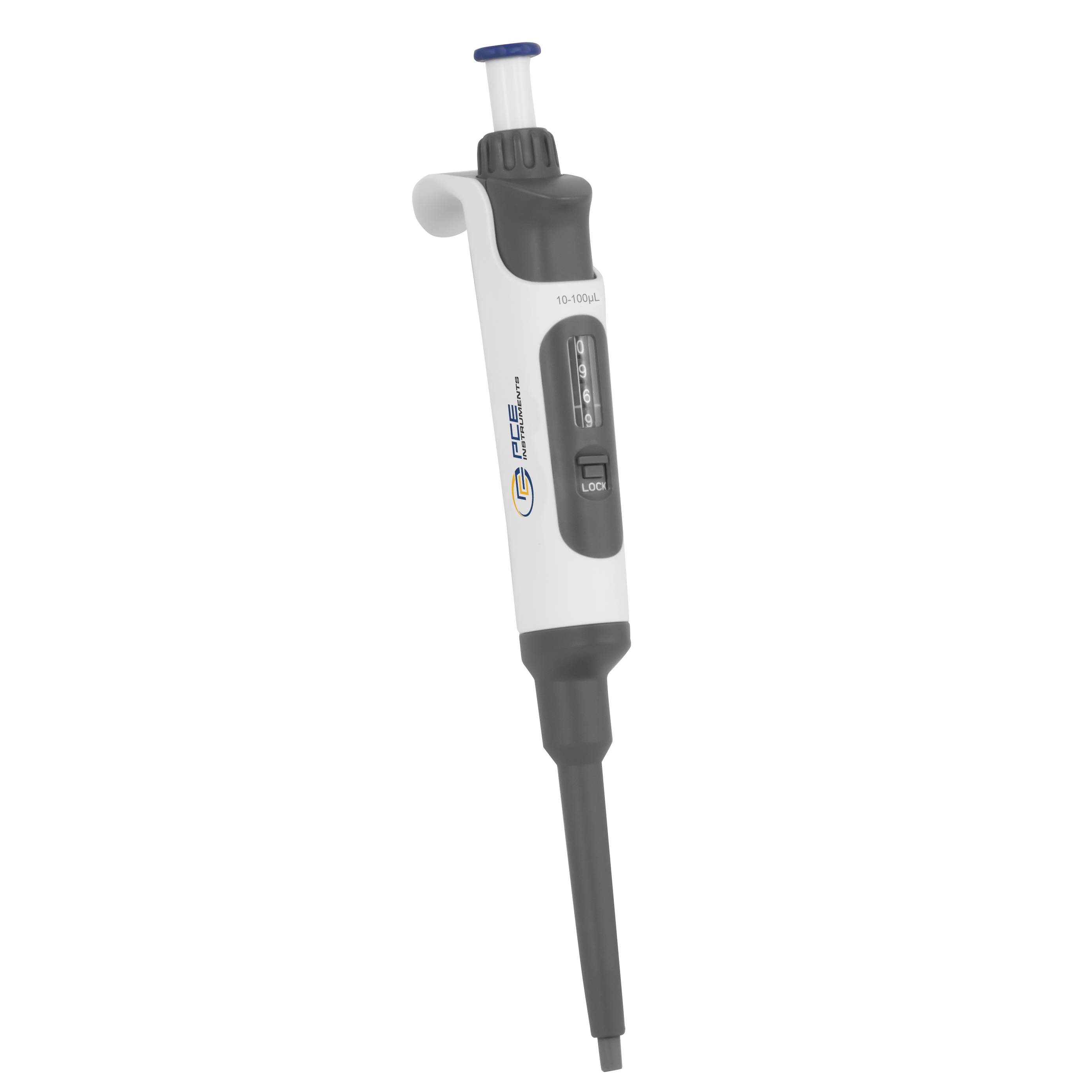 PCE Instruments autoklavierbare Pipette PCE-FAP 100 |Prüfvolumen 10 µL 50 µL 100 µL |Vollständig autoklavierbar