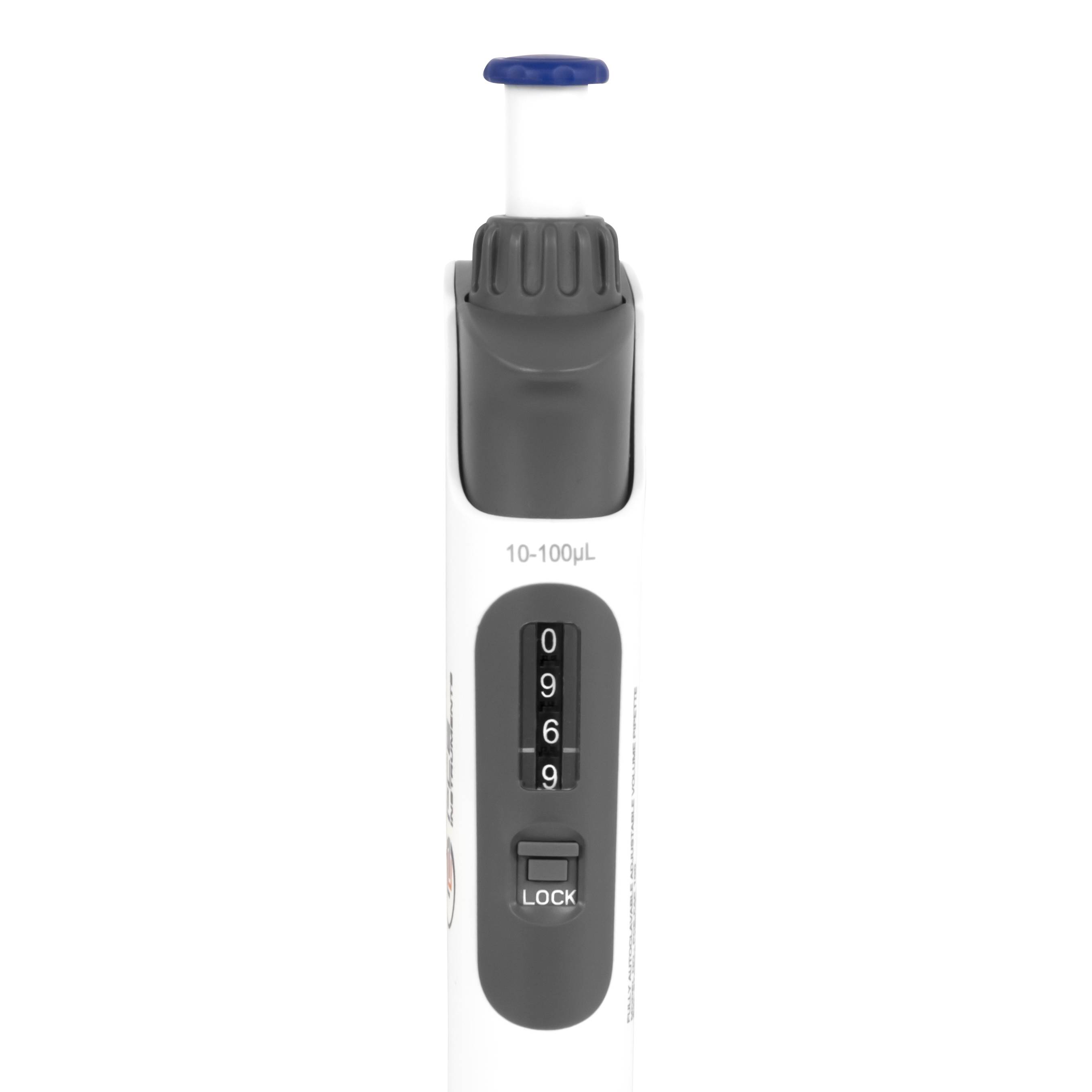 PCE Instruments autoklavierbare Pipette PCE-FAP 100 |Prüfvolumen 10 µL 50 µL 100 µL |Vollständig autoklavierbar