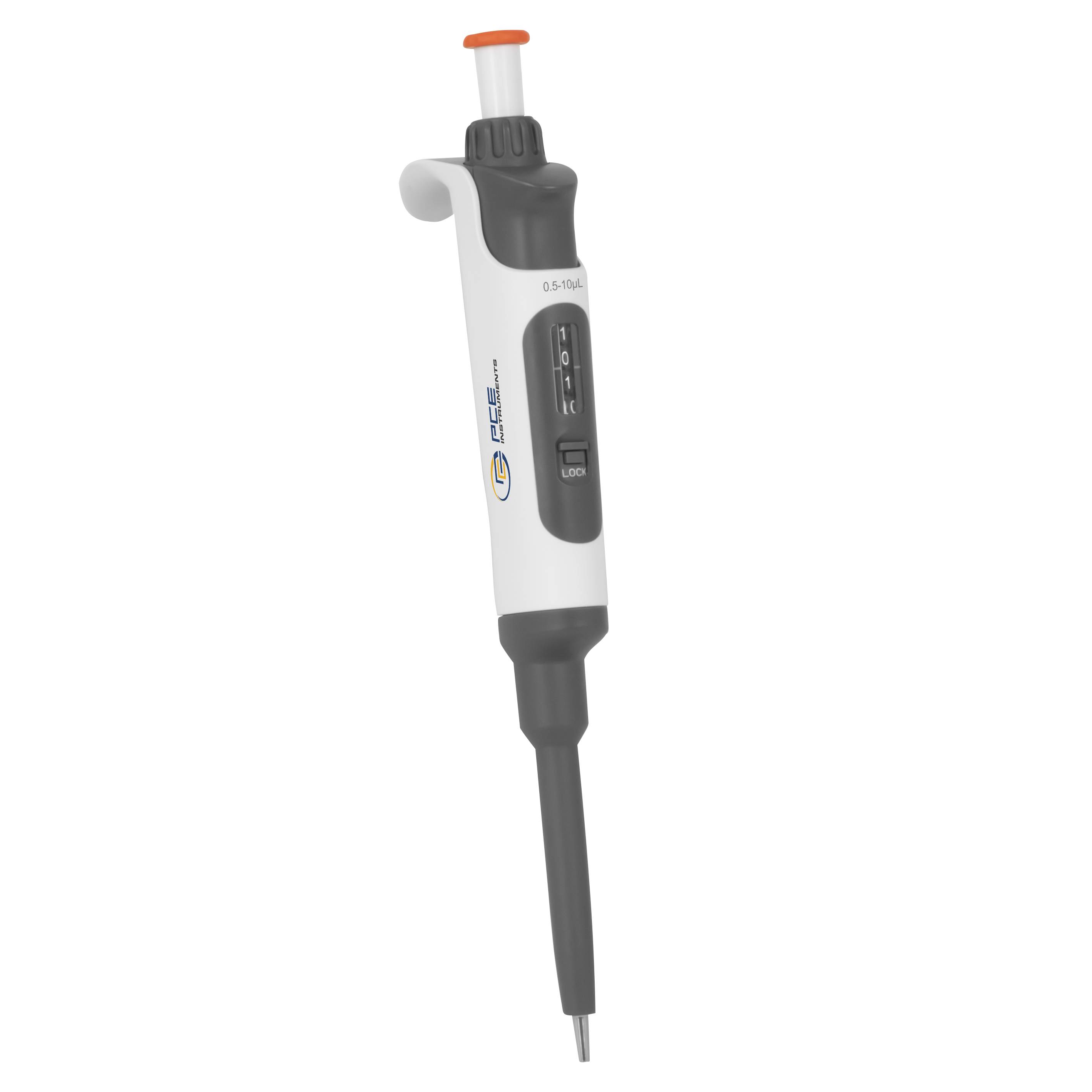 PCE Instruments autoklavierbare Pipette PCE-FAP 10 |Prüfvolumen 1 µL 5 µL 10 µL |Vollständig autoklavierbar