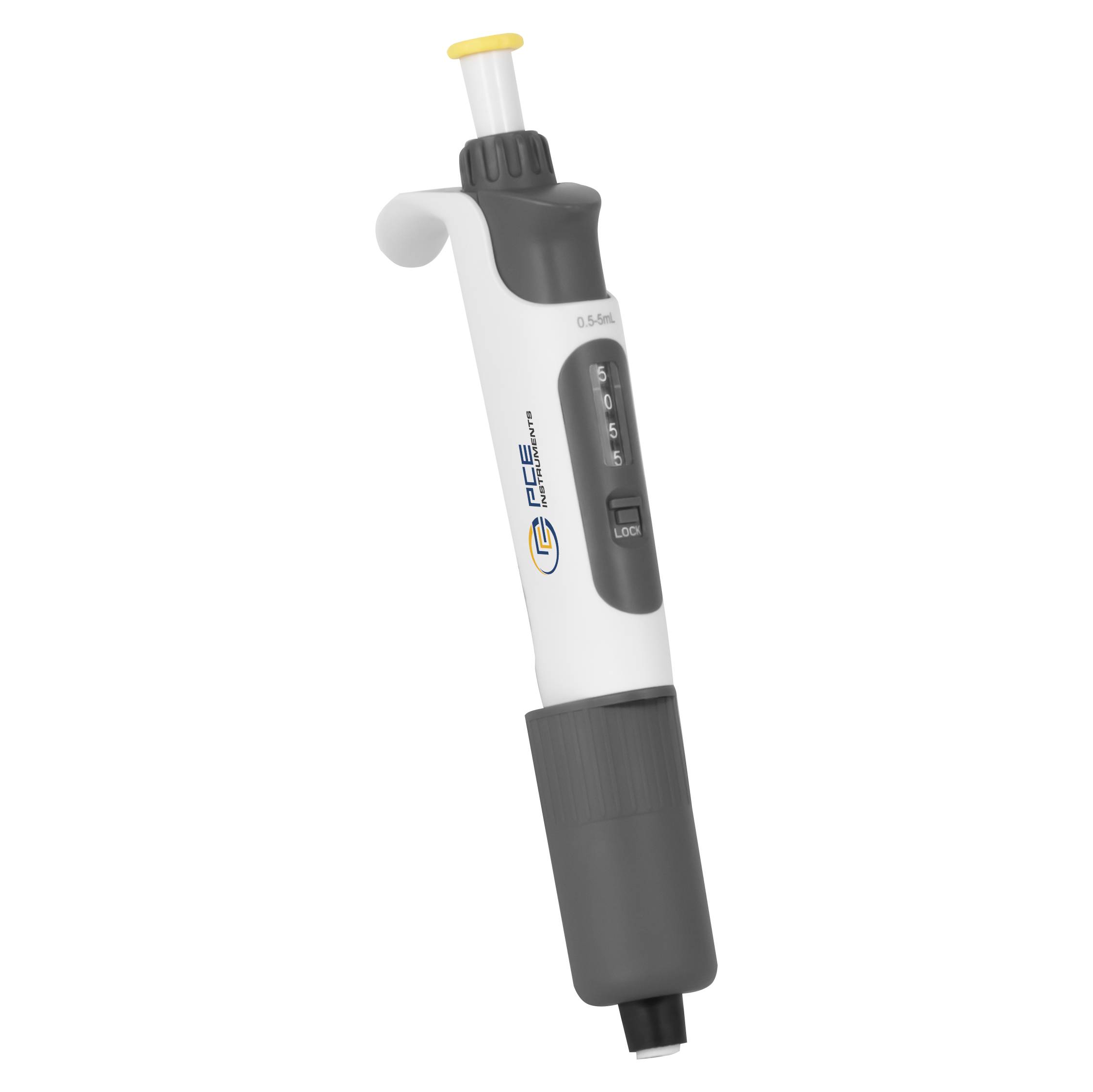 PCE Instruments autoklavierbare Pipette PCE-FAP 5000 |Prüfvolumen 500 µL 2500 µL 5000 µL |Vollständig autoklavierbar
