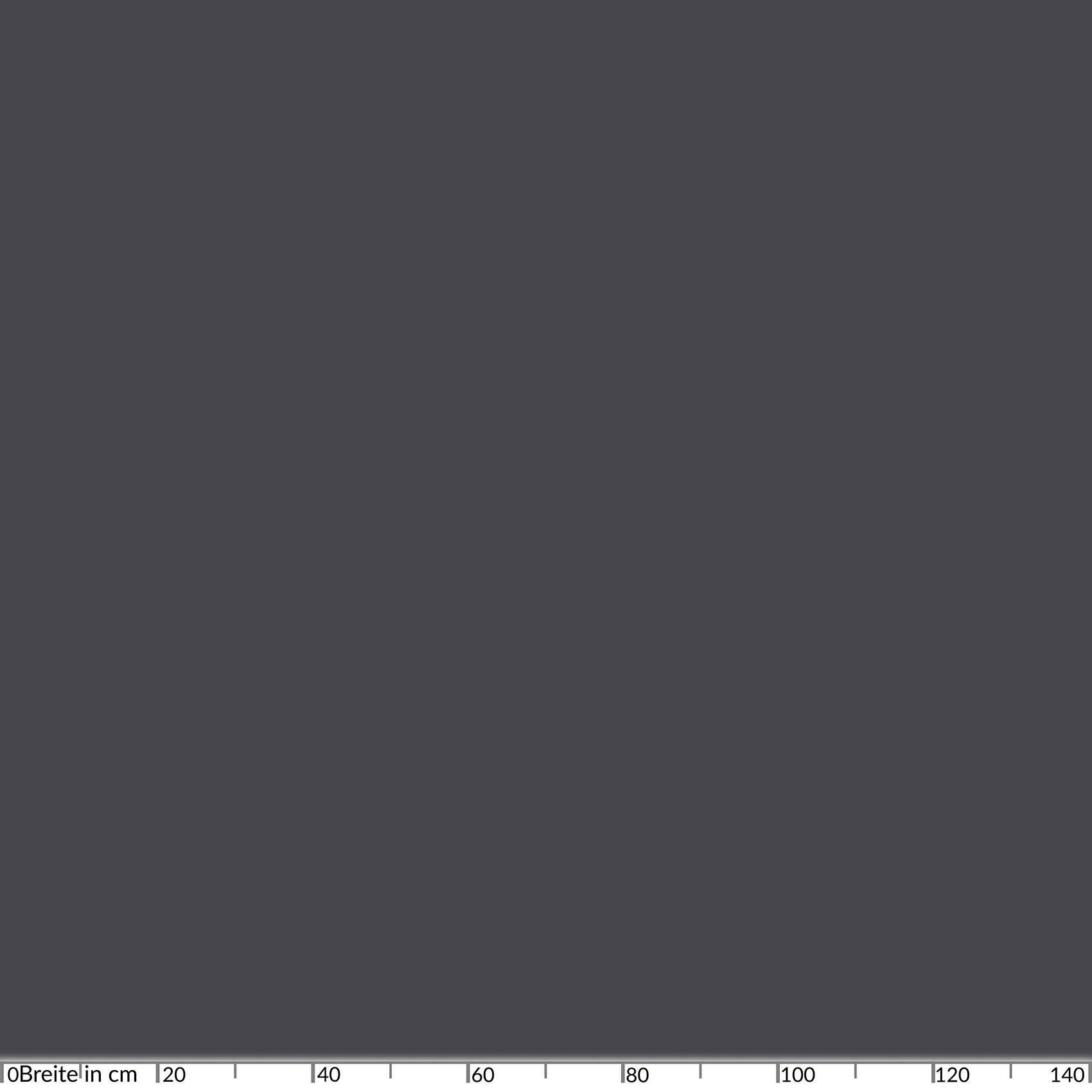 ANRO Tischdecke Uni Anthrazit 220 x 140 cm oval mit Paspelband Wachstuch Glanz abwaschbar