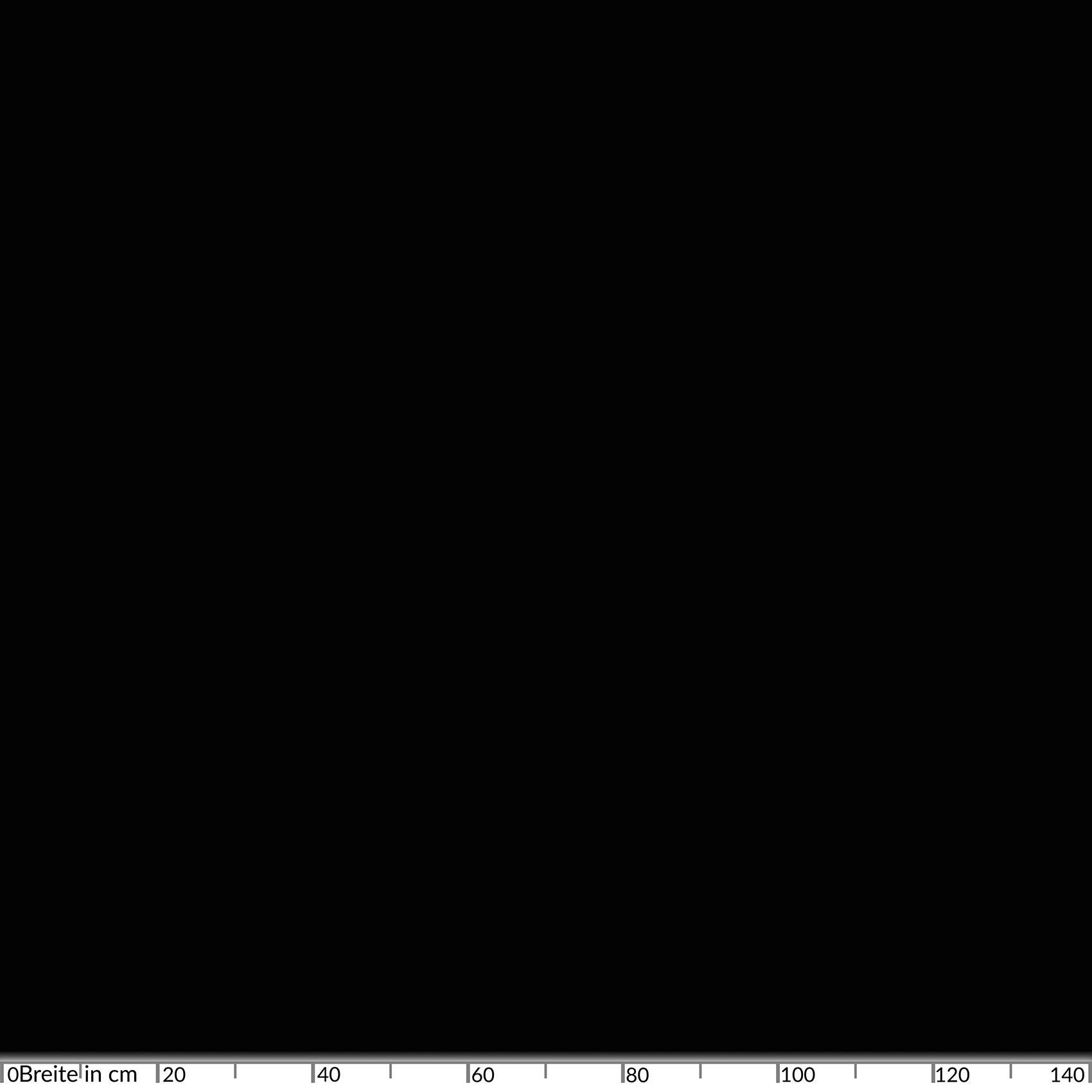ANRO Tischdecke Uni Schwarz 350 x 140 cm eckig Schnittkante Wachstuch Glanz abwaschbar
