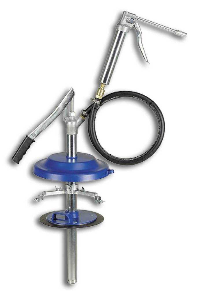 AbschmiergerätAusführung Mit Handpumpe 530 mm Pumpenlänge Abnehmbarer Einhandpistole Fettfolgekolben 1,5 m SchlauchEinhandpistole 12