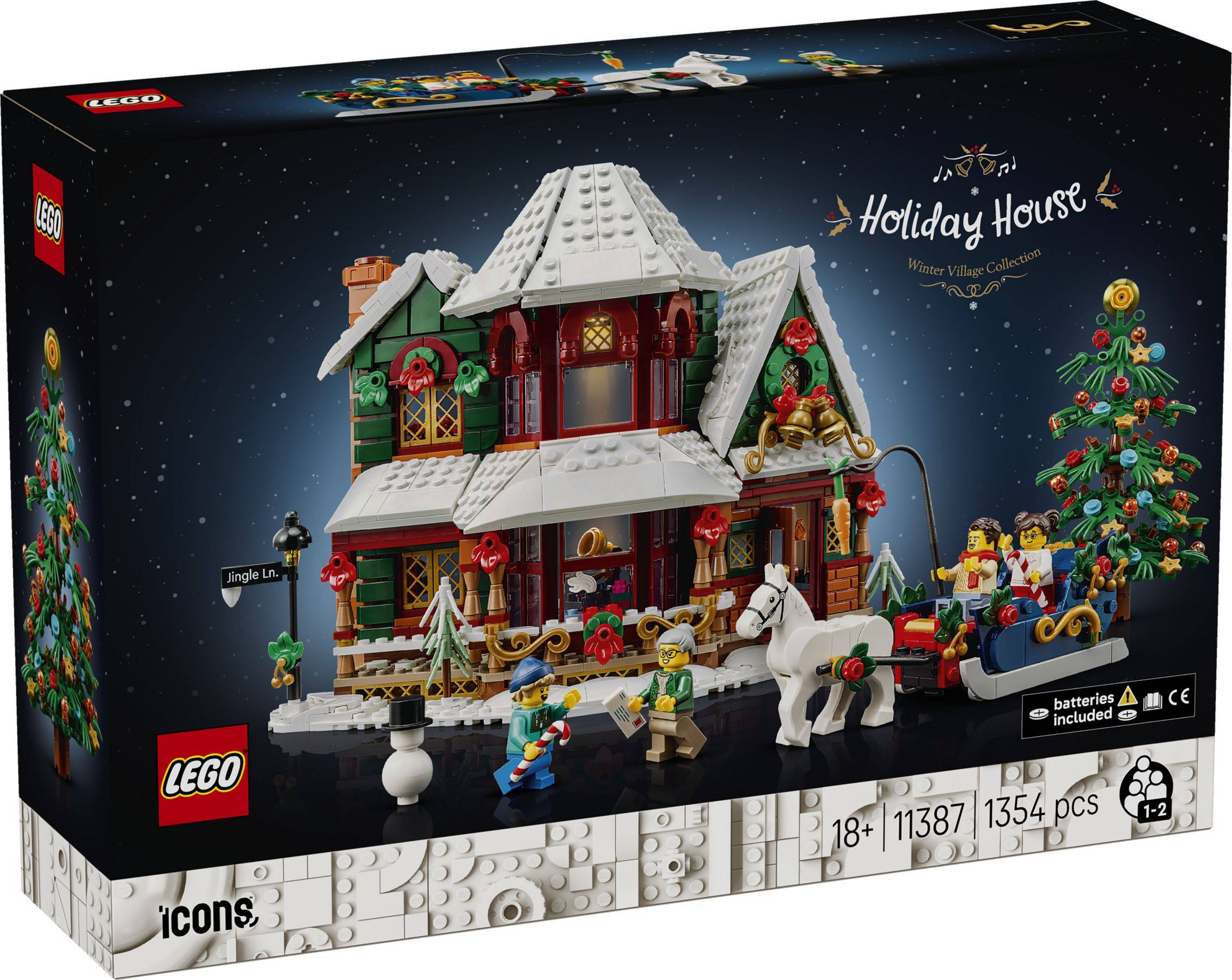 LEGO Icons „Weihnachtshaus