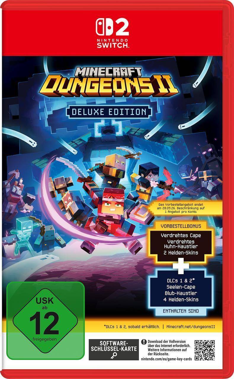Nintendo Switch 2 Minecraft Dungeons II Deluxe Edition