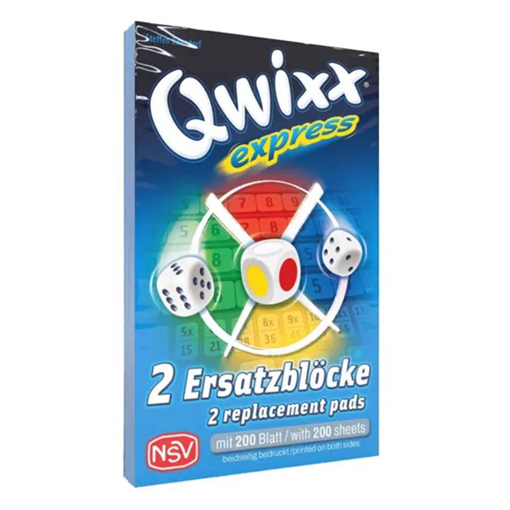 NSV Qwixx Express - Ersatzblöcke
