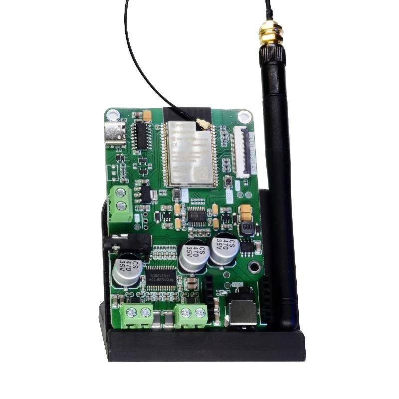 Elecrow Amped-ESP32 Audio-Board, ESP32, I2S, PCM5100, TPA3128 Class D Verstärker, 8MB PSRAM, USB-C - Auswahl: ESP32-S3 - Antenne: Externe Antenne