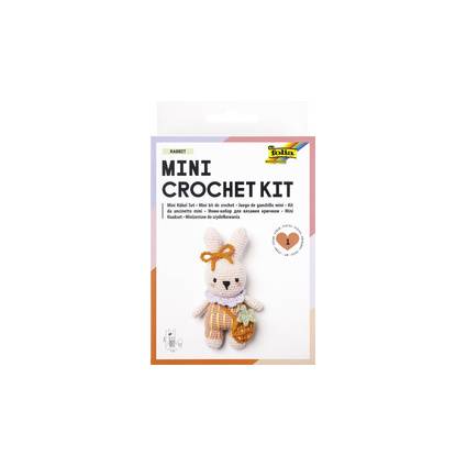 folia Mini-Häkelset "RABBIT", Hasen-Motiv