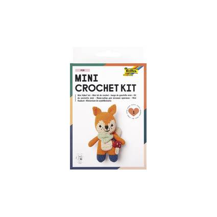 folia Mini-Häkelset "FOX", Fuchs-Motiv